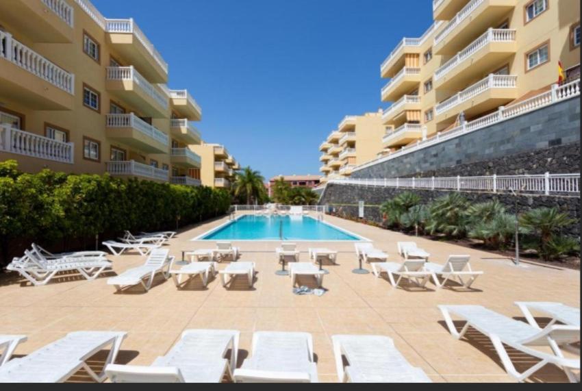 Palm-Mar Heated Pool,Parking,Air,Wifi Lägenhet Exteriör bild